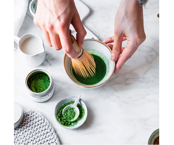 Віночок Часник для збивання матчі 80 ворсинок Aiya - фото-4