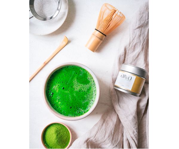 Віночок Часник для збивання матчі 80 ворсинок Aiya - фото-3