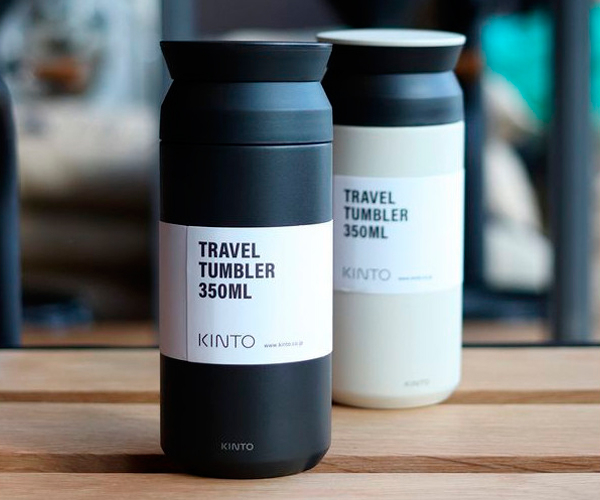 Термокружка Kinto Travel Tumbler белая 350 мл - фото-5