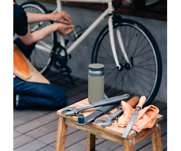 Термокружка Kinto Travel Tumbler хаки 350 мл - фото-3