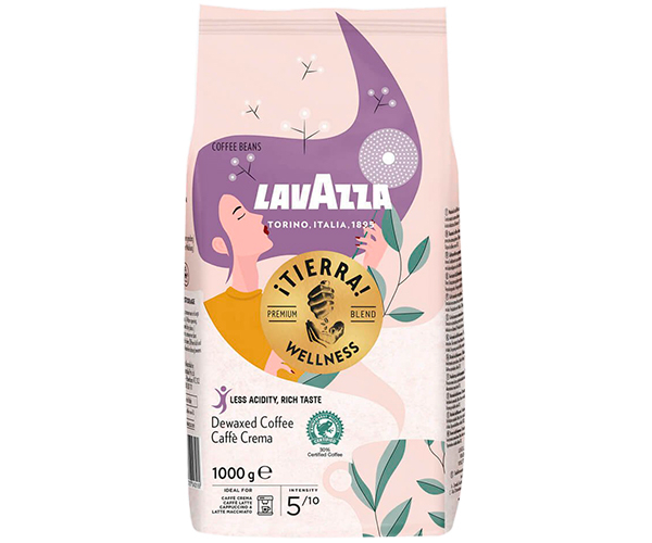 Кава Lavazza Tierra Wellness у зернах 1 кг - фото-1