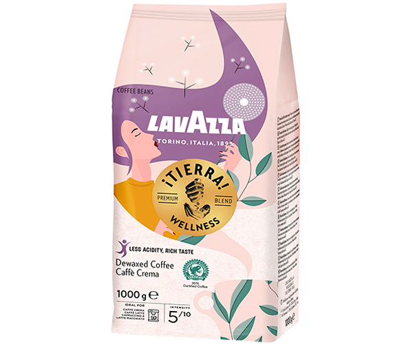 Кава Lavazza Tierra Wellness у зернах 1 кг - фото-3