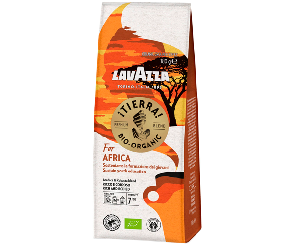 Кава Lavazza Tierra for Africa мелена 180 г - фото-1