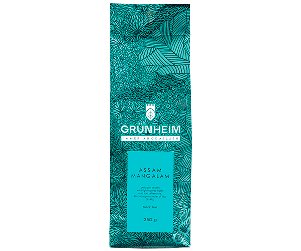 Чорний чай Grunheim Assam Mangalam 250 г - фото-1