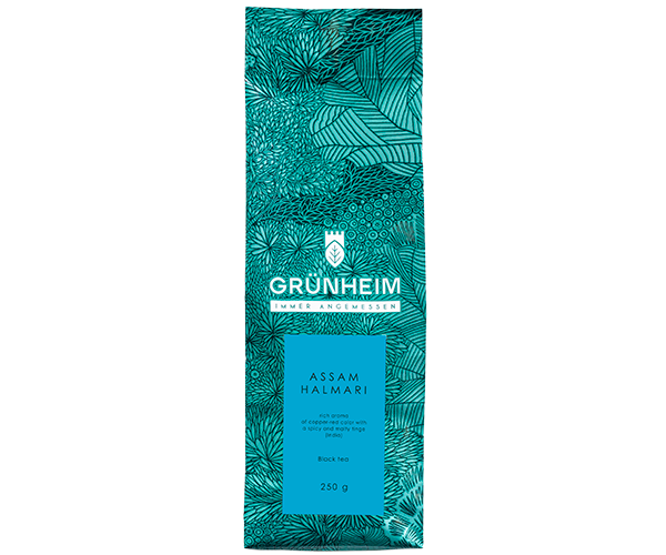 Чорний чай Grunheim Assam Halmari 250 г - фото-1