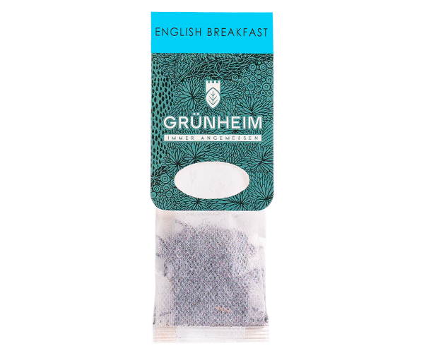 Чорний чай Grunheim English Breakfast у пакетиках 20 шт - фото-2