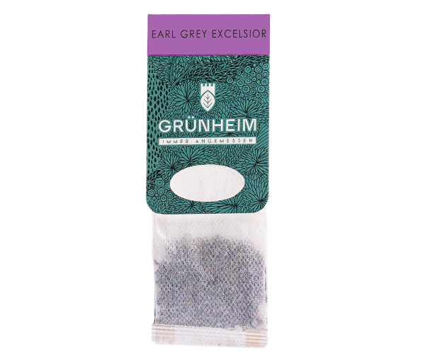 Чорний чай Grunheim Earl Grey Excelsior у пакетиках 20 шт - фото-2