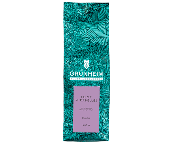 Чорний чай Grunheim Feige Mirabelles 250 г - фото-1