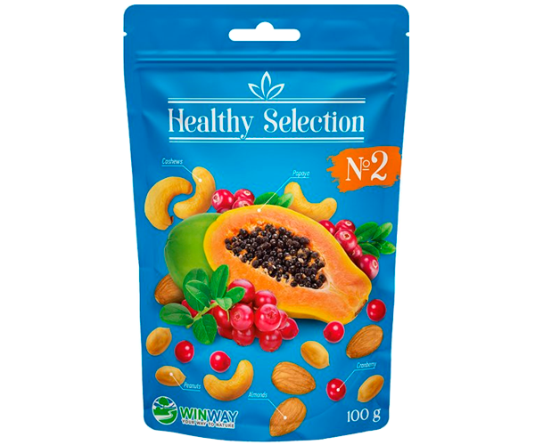 Микс орехов с фруктами №2 WINWAY Healthy Selection 100 г - фото-1