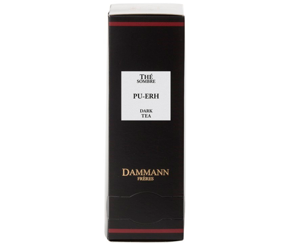 Чорний чай Dammann Freres Пуер класичний у пакетиках 24 шт - фото-1