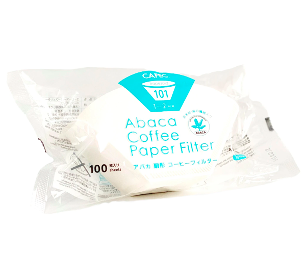 Паперові фільтри CAFEC Abaca Trapezoid 101 білі 100 шт - фото-1