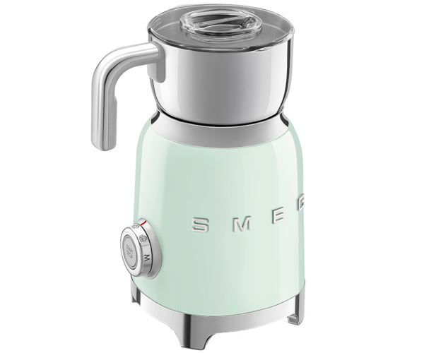 Вспениватель молока SMEG MFF01PGEU зелёный - фото-4