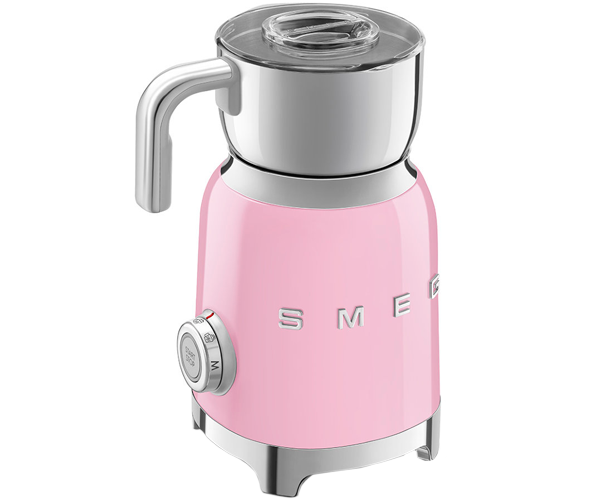 Спінювач молока SMEG MFF01PKEU рожевий - фото-4
