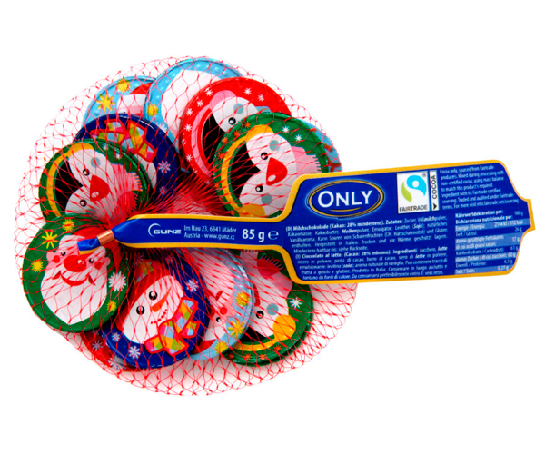 Різдвяні монети Only 85 г - фото-1