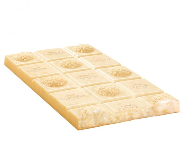 Білий шоколад Ferrero Raffaello з мигдалем та кокосовою стружкою 90 г - фото-3