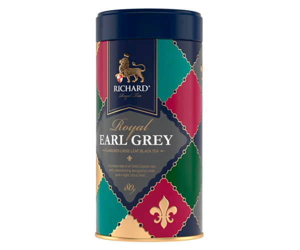 Черный чай Richard Royal Earl Grey ж/б 80 г - фото-3