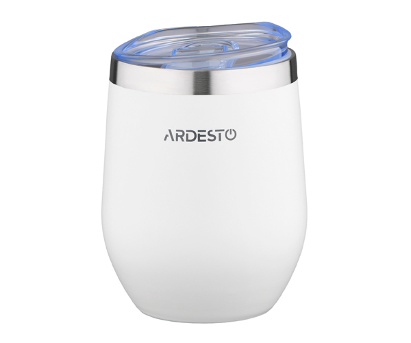 Термокухоль Ardesto Compact Mug білий 350 мл - фото-1