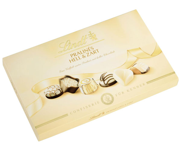 Конфеты Lindt Pralines Hell & Zart 200 г - фото-1
