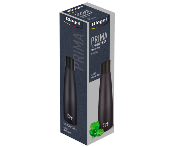 Термокухоль Ringel Prima mat графітовий 500 мл - фото-5