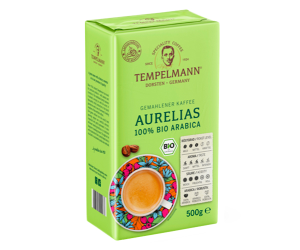 Кофе Tempelmann Aurelias молотый 500 г - фото-1