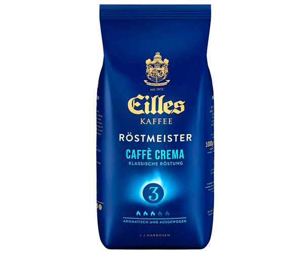 Кава JJDarboven Eilles Kaffee Caffe Crema 1 кг - фото-1