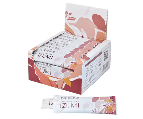 Гречаний чай Izumi Tea у стиках 25*5 г - фото-1