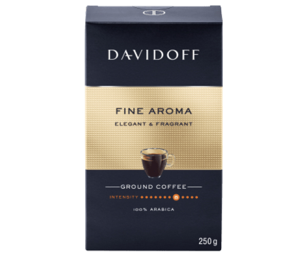 Кава Davidoff Cafe Fine Aroma мелена 250 г - фото-1