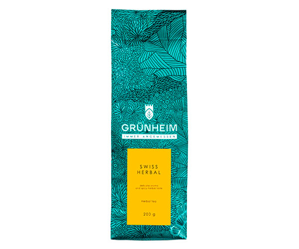 Трав'яний чай Grunheim Swiss Herbal 200 г - фото-1