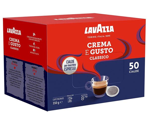 Кава Lavazza Crema e Gusto Classico в монодозах 50 шт - фото-3