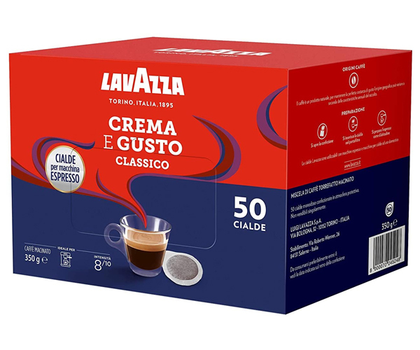 Кава Lavazza Crema e Gusto Classico в монодозах 50 шт - фото-4