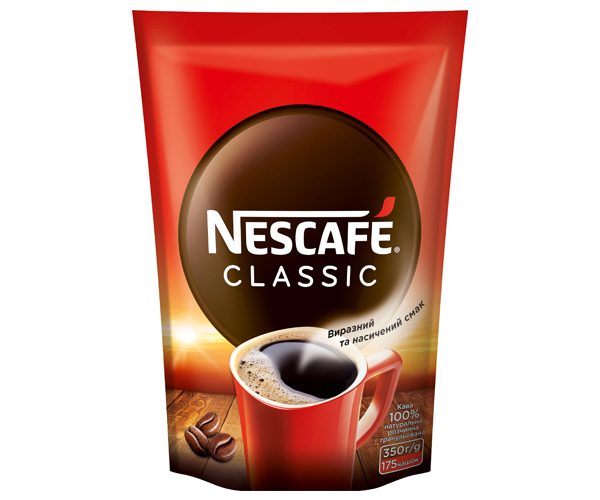 Кофе Nescafe Classic растворимый м/у 350 г - фото-1
