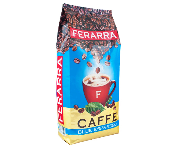 Кава Ferarra Blue Espresso з чашкою у зернах 1 кг - фото-4
