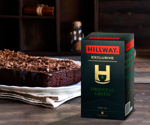 Зеленый чай Hillway Exclusive Oriental Green в пакетиках 25 шт - фото-2