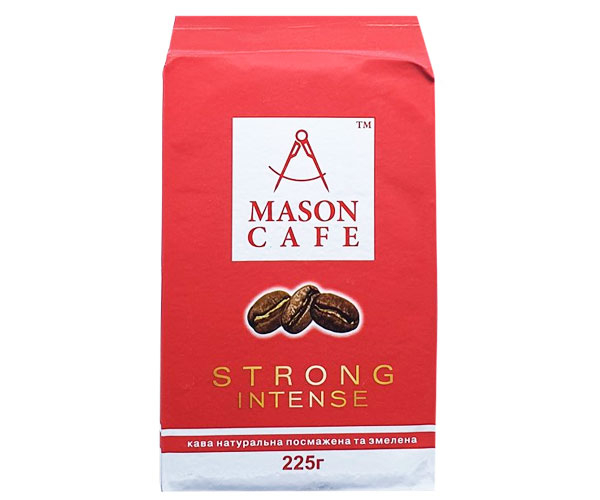 Кофе Mason Cafe Strong Intense молотый 225 г - фото-1