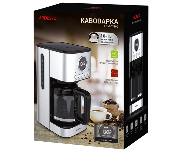 Крапельна кавоварка Ardesto FCM-D3200 - фото-5