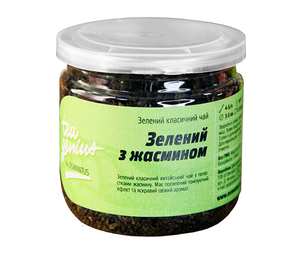 Зеленый чай Tea Genius Зеленый с жасмином 100 г