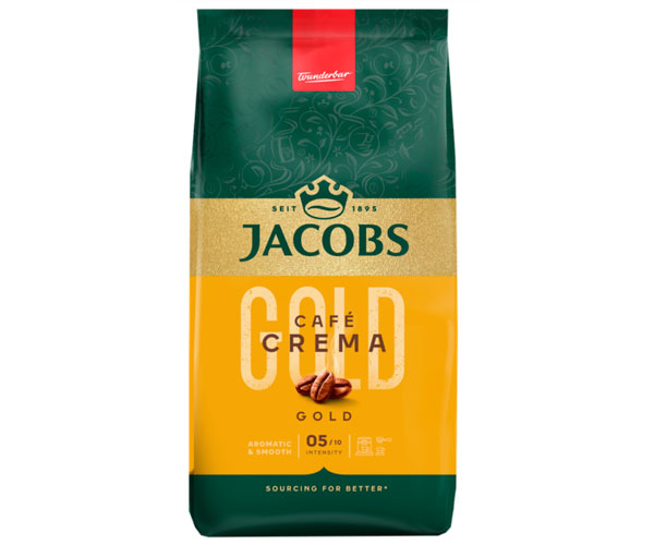 Кофе Jacobs Crema Gold в зернах 1 кг фото