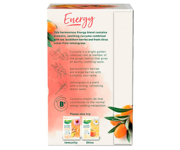 Травяной чай Pickwick Super blends energy в пакетиках 15 шт купить