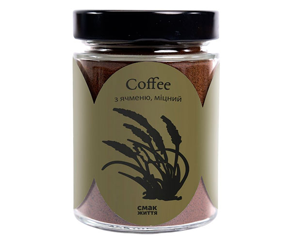 Напиток Смак Життя Травяной кофе из ячменя крепкий 80 г