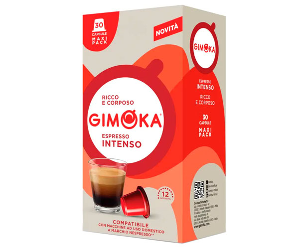 Кофе в капсулах Gimoka Nespresso Intenso 11 - 30 шт