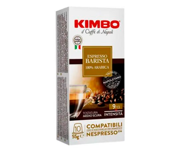 Кофе в капсулах Kimbo Nespresso Espresso Barista 100% Arabica 10 шт