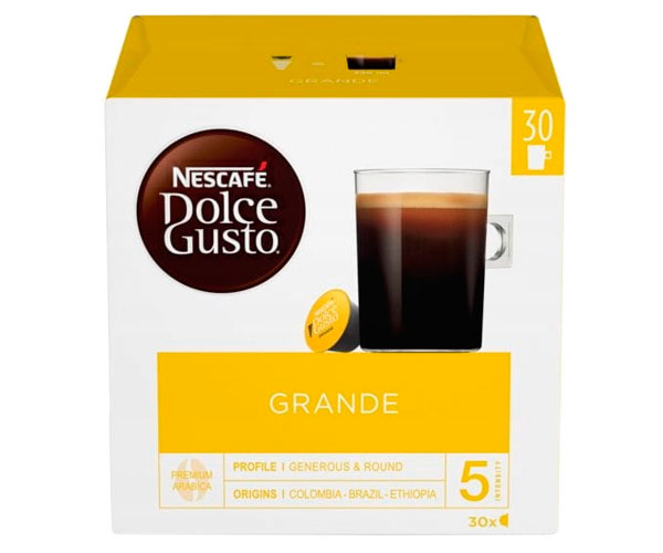 Кава в капсулах NESCAFE Dolce Gusto Grande - 30 шт. - фото-1