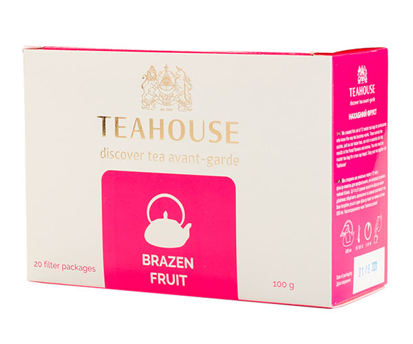 Фруктовый чай Teahouse Наглый фрукт в пакетиках 20 шт