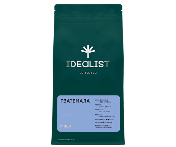 Кофе IDEALIST COFFEE & CO. Гватемала filter в зернах 250 г
