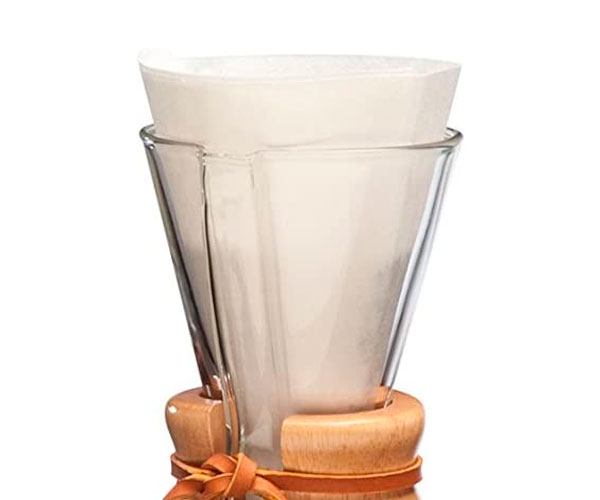 Фільтр Chemex для кемексу білий 100 штук (FP-2) - фото-2