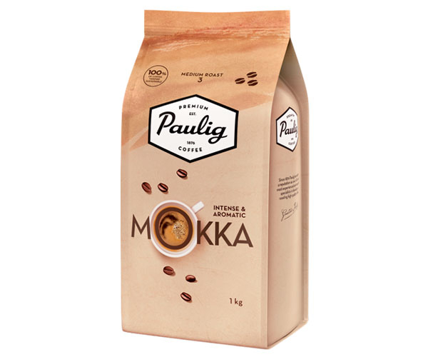 Кава Paulig Mokka у зернах 1 кг - фото-1