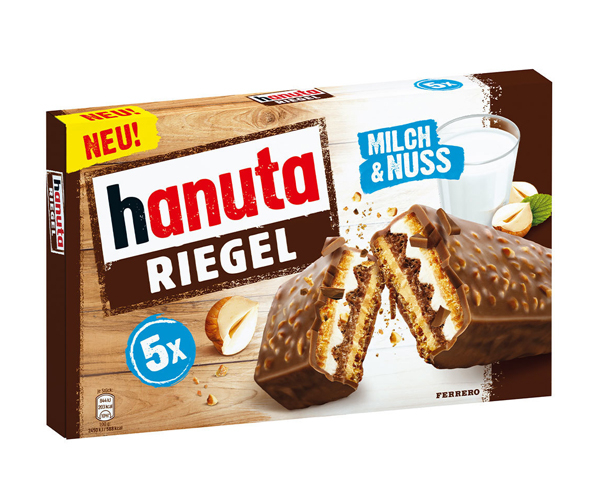 Вафли Hanuta Riegel 172,5 г