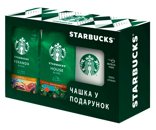 Набор Кофе Starbucks + чашка фото