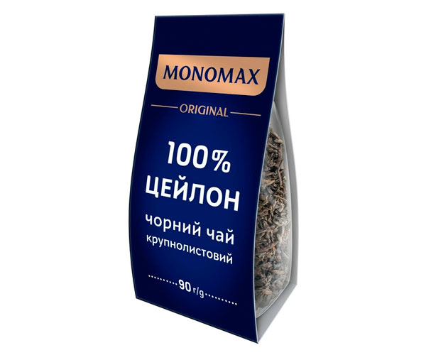 Чорний чай Мономах 100% Ceylon 90 г - фото-1