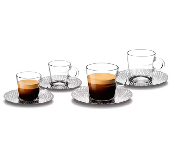 Набір чашок Nespresso VIEW Espresso & Lungo 4 шт - фото-1